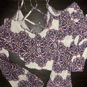 Boho Purple Dress